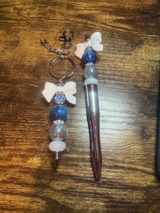Pen and Keychain Set
